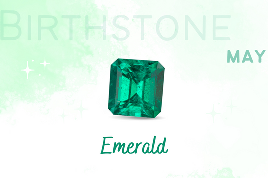 五月誕生石-- 獲綠寶石之王美譽的祖母綠 Birthstone of May - Emerald