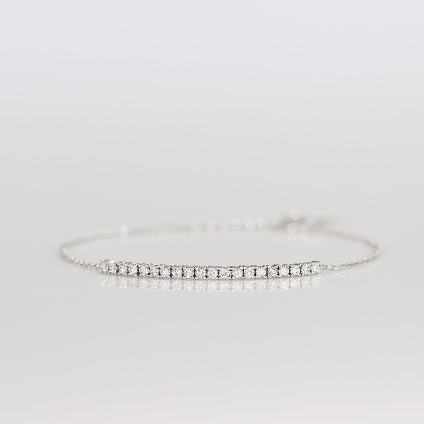 0.35ct Round Diamond Bracelet (White/Rose/Yellow Gold)