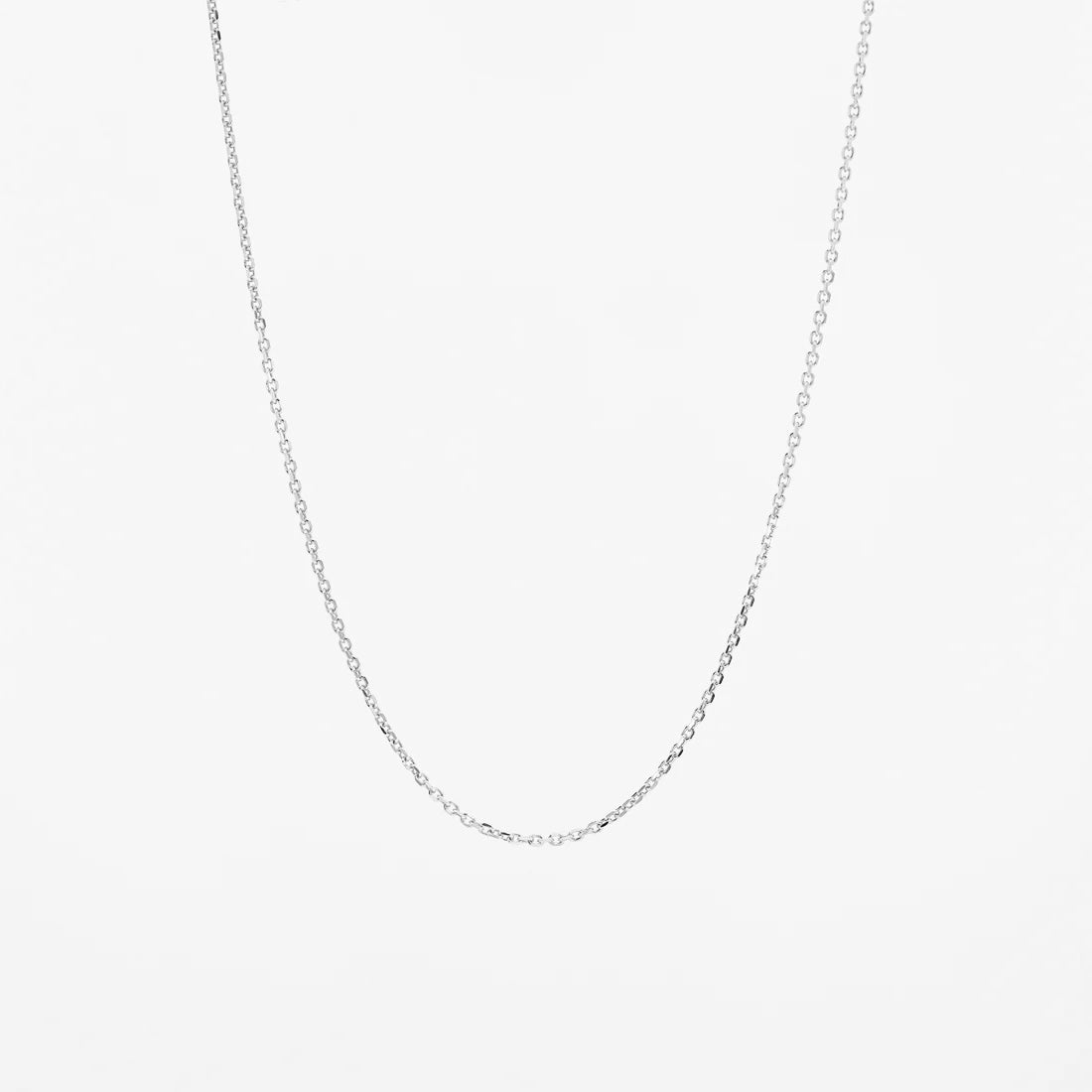 18k Gold Adjustable Chain Necklace (White/Rose/Yellow Gold)