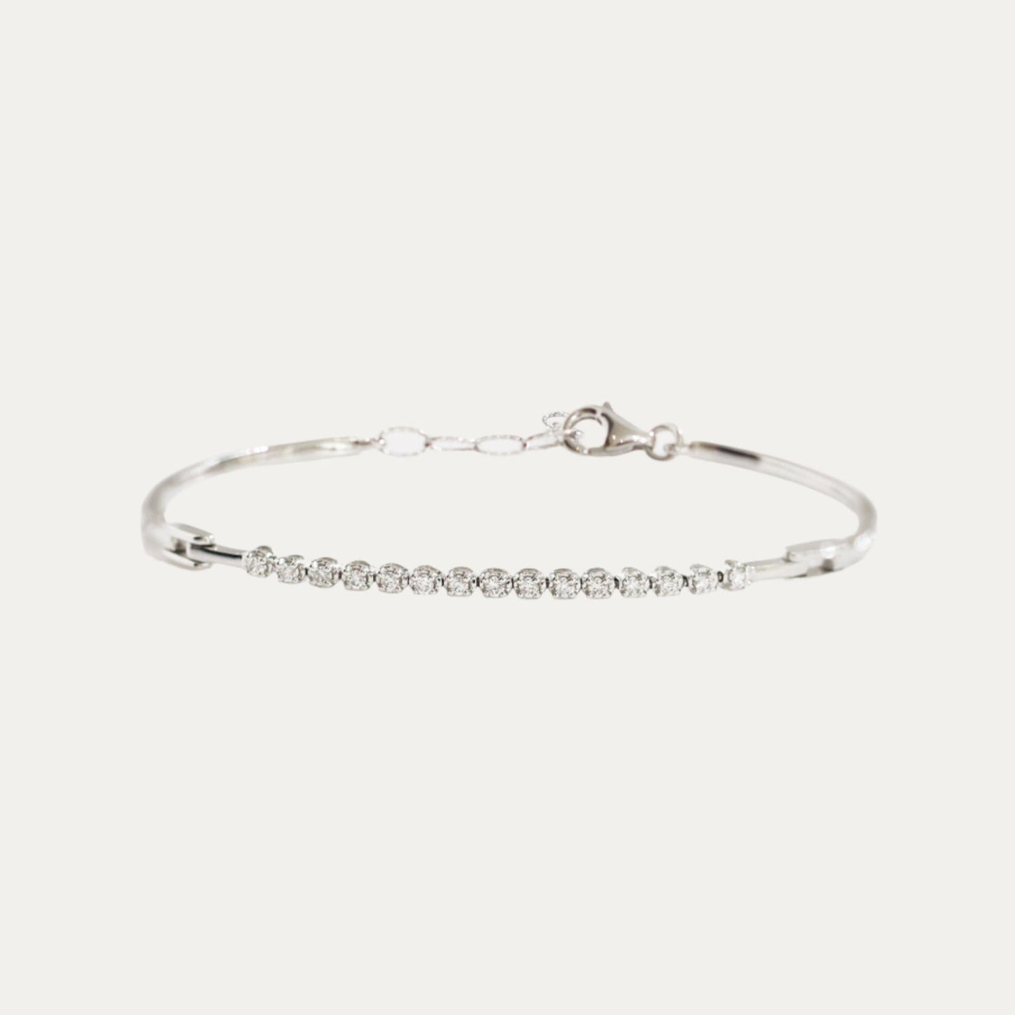 Diamond Bangle Bracelet