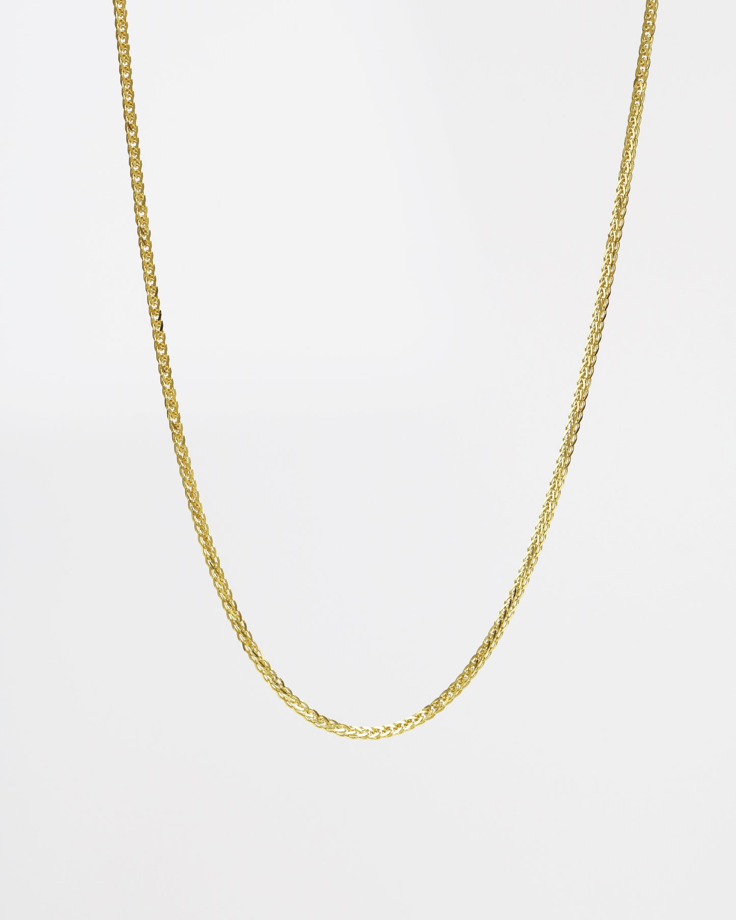 18k Gold Chain Necklace, Different styles (White/Rose/Yellow Gold)