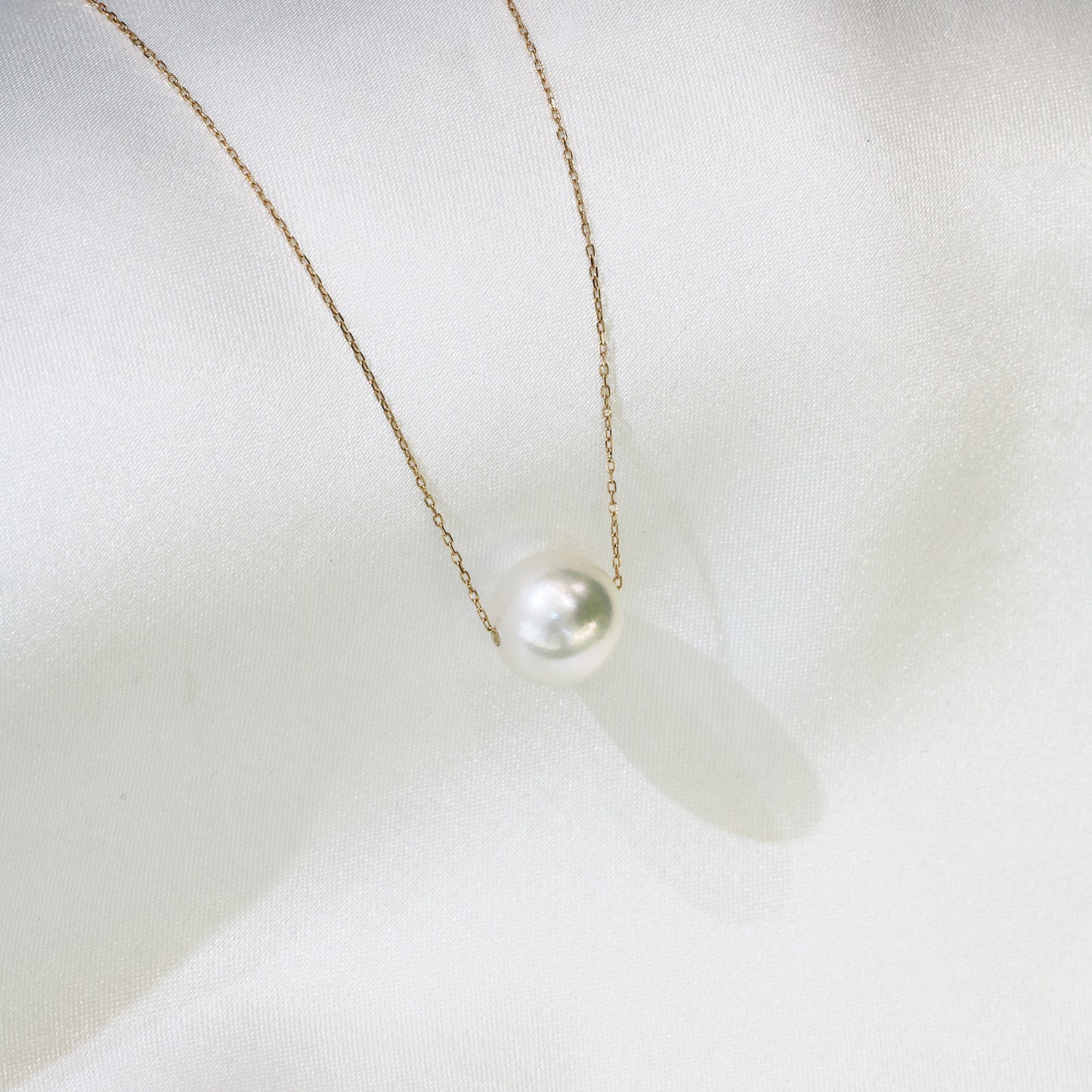 18k玫瑰金9.5-10mm日本Akoya珍珠頸鍊 18k Rose Gold 9.5-10mm Akoya Necklace