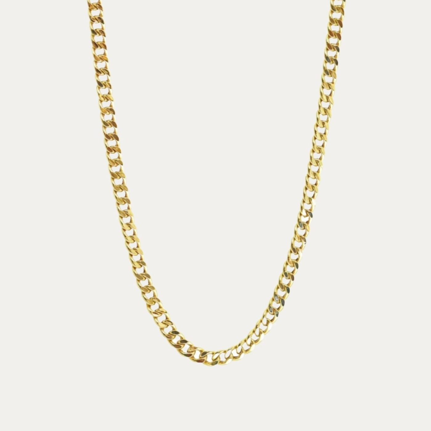 18k Yellow Gold 2.9mm Cuban Chain Necklace – Patrea Jewelry