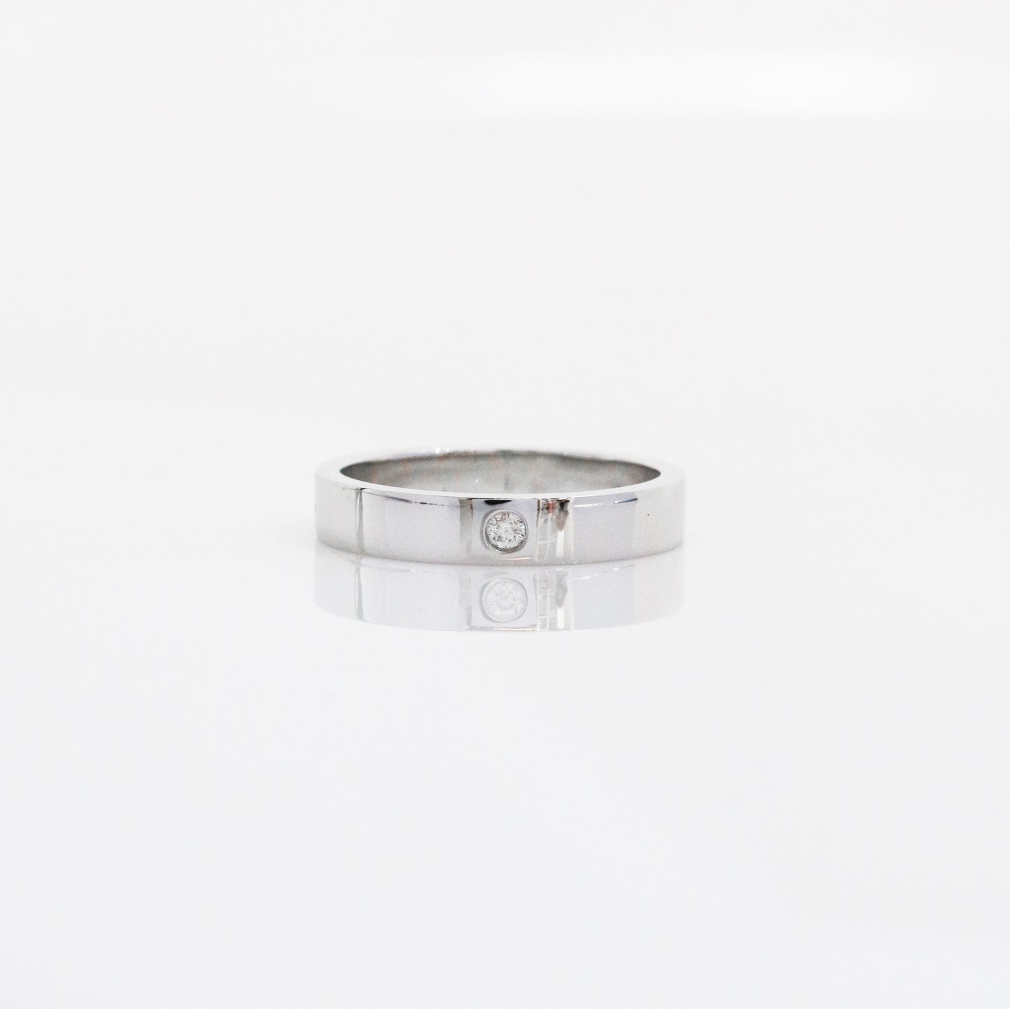 18k Gold Love Message Engraved Ring