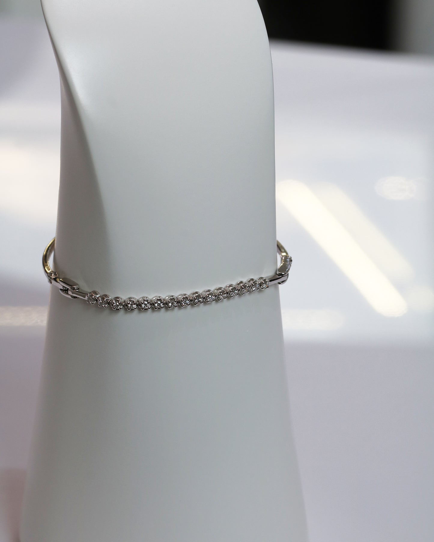 Diamond Bangle Bracelet