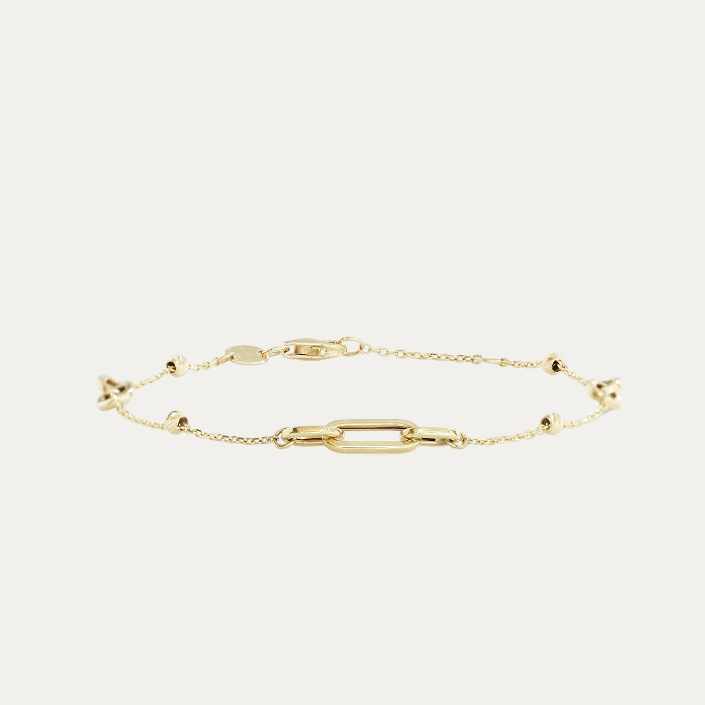 Cova Interlocking Bracelet (Rose/Yellow Gold)