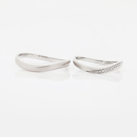 Love is All Around Wedding Rings 結婚對戒/情侶對戒