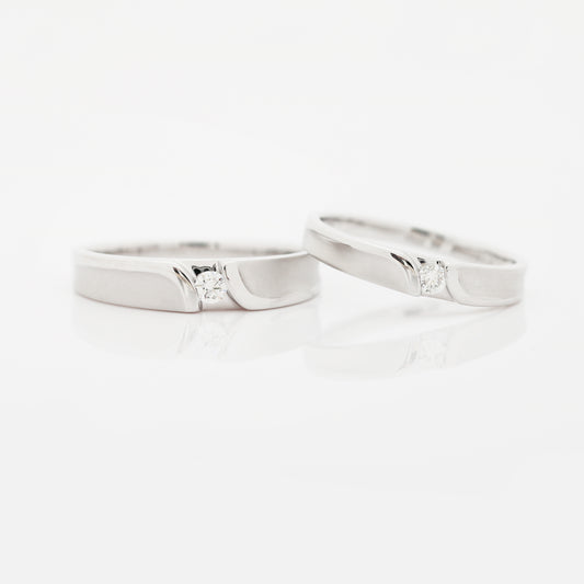 A Perfect Fit Wedding Rings 結婚對戒/情侶對戒