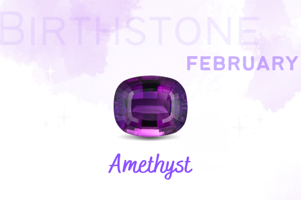 二月誕生石-- 迷人的紫水晶 Birthstone of February - Amethyst