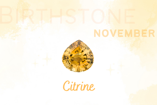 十一月誕生石 黃晶 Birthstone  Birthstone of November 