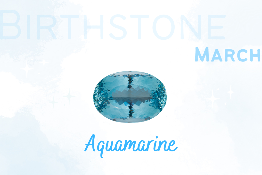 Birthstone of March Aquamarine 海藍寶石