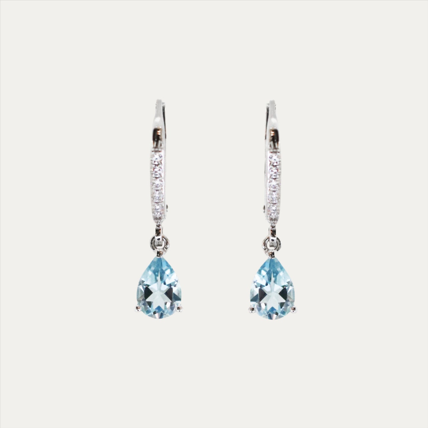 18k White Gold Pear-shaped Aquamarine Diamond Dangle Earrings, Pair-Patrea Jewelry,結婚珠寶 香港,尖沙咀 鑽石珠寶店,香港 GIA鑽石專門店,尖沙咀 訂造結婚戒指, Best jewelry store Tsim Sha Tsui, Tsim Sha Tsui diamond jewelry shop, jewelry showroom hk,輕婚紗首飾, 婚禮耳環,新娘首飾,婚戒推薦, bridal jewelry hk, 18k white gold diamond jewelry,一 卡 鑽石 幾多 錢,買 求婚 戒指,一 卡 鑽石 多少 錢,求婚 戒指 預算,一 卡 鑽石 戒指 價錢,gia 證書,香港 鑽石, natural diamond ring hk, 天然鑽石戒指 香港,求婚 戒指 香港, 鑽戒 訂造, 求婚 一 卡