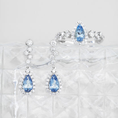 18k White Gold Santa Maria Aquamarine Diamond Dangle Earrings, Pair-Patrea Jewelry,結婚珠寶 香港,尖沙咀 鑽石珠寶店,香港 GIA鑽石專門店,尖沙咀 訂造結婚戒指, Best jewelry store Tsim Sha Tsui, Tsim Sha Tsui diamond jewelry shop, jewelry showroom hk,輕婚紗首飾, 婚禮耳環,新娘首飾,婚戒推薦, bridal jewelry hk, 18k white gold diamond jewelry,一 卡 鑽石 幾多 錢,買 求婚 戒指,一 卡 鑽石 多少 錢,求婚 戒指 預算,一 卡 鑽石 戒指 價錢,gia 證書,香港 鑽石, natural diamond ring hk, 天然鑽石戒指 香港,求婚 戒指 香港, 鑽戒 訂造, 求婚 一 卡