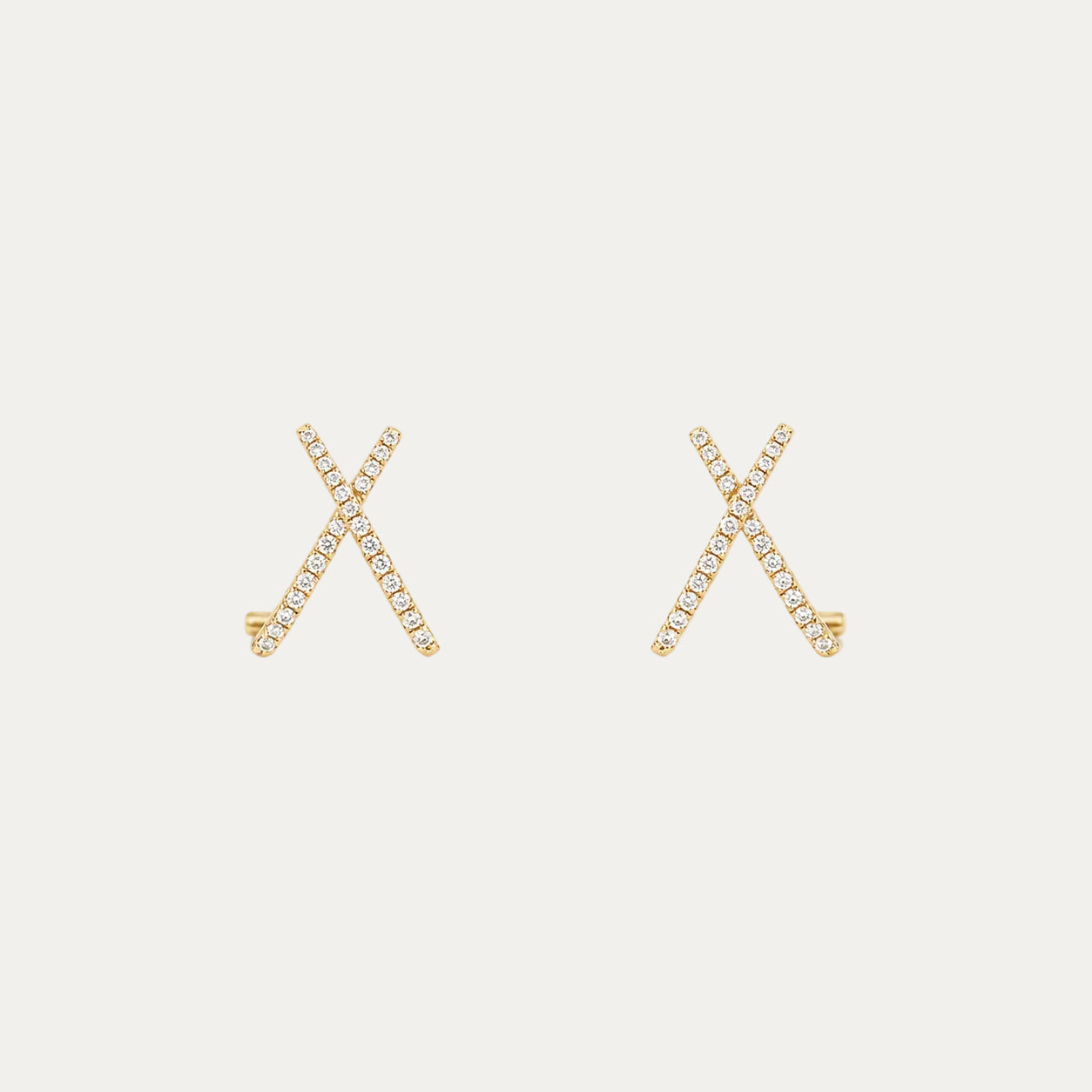 18k Gold X-Cross Pavé Diamond Earrings-Patrea Jewelry,結婚珠寶 香港,尖沙咀 鑽石珠寶店,香港 GIA鑽石專門店,尖沙咀 訂造結婚戒指, Best jewelry store Tsim Sha Tsui, Tsim Sha Tsui diamond jewelry shop, jewelry showroom hk,輕婚紗首飾, 婚禮耳環,新娘首飾,婚戒推薦, bridal jewelry hk, 18k white gold diamond jewelry,一 卡 鑽石 幾多 錢,買 求婚 戒指,一 卡 鑽石 多少 錢,求婚 戒指 預算,一 卡 鑽石 戒指 價錢,gia 證書,香港 鑽石, natural diamond ring hk, 天然鑽石戒指 香港,求婚 戒指 香港, 鑽戒 訂造, 求婚 一 卡