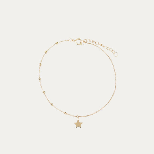 18k玫瑰金星星手鏈 18k Rose Gold Little Star Bracelet