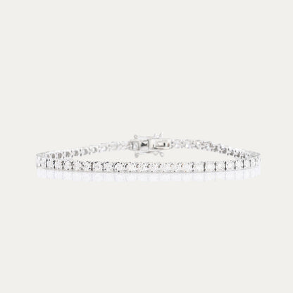 1.60ct Round Diamond Tennis Bracelet (White/Rose/Yellow Gold)