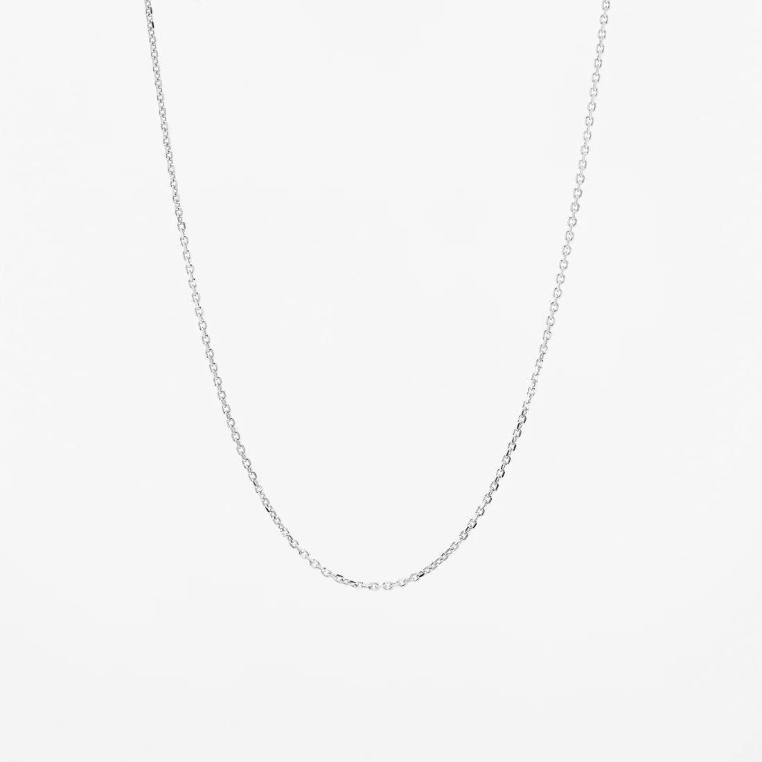 18k Gold Adjustable Chain Necklace (White/Rose/Yellow Gold)