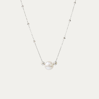 18k白金Akoya頸鍊 18k White Gold 6mm Akoya Necklace