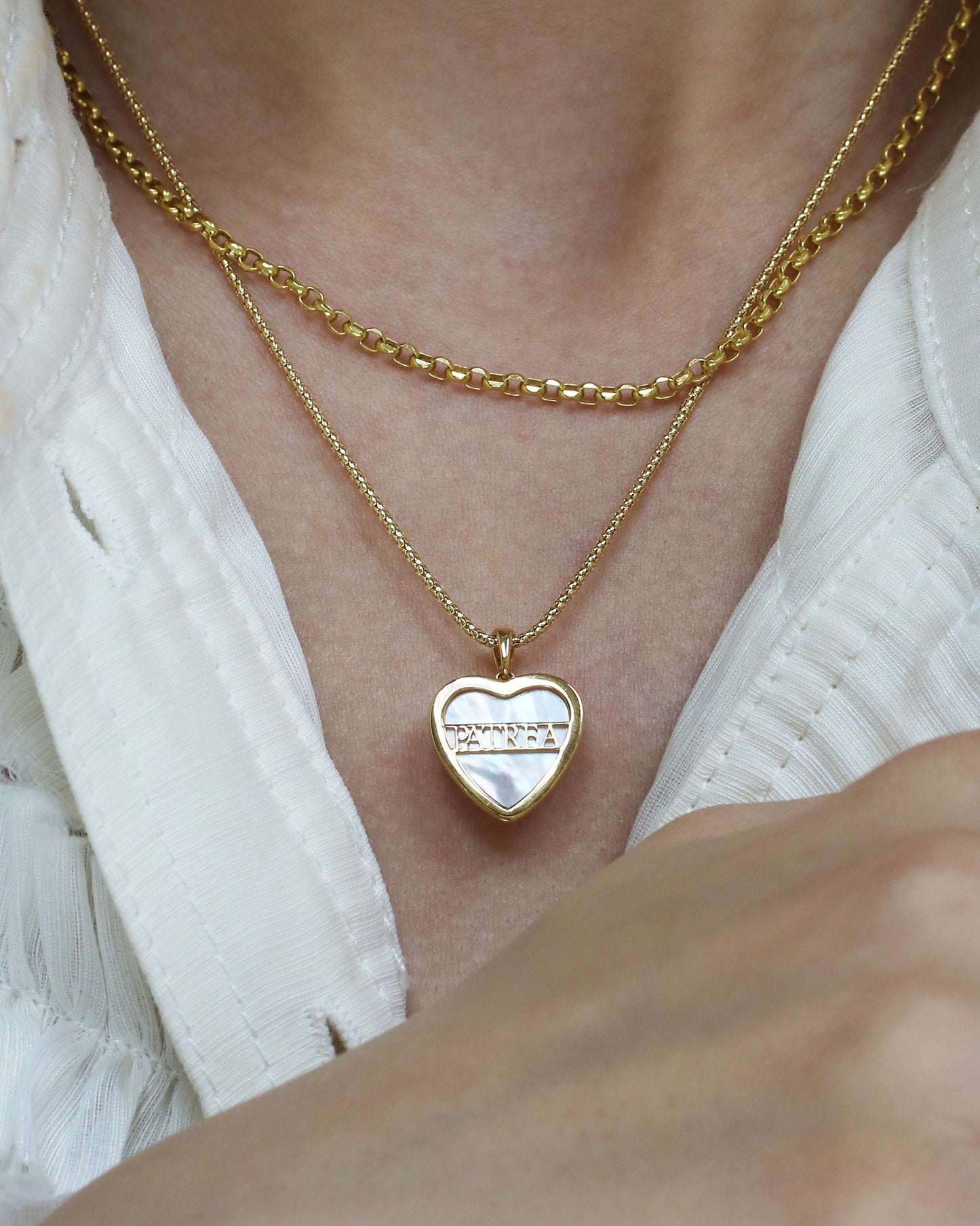 18k Yellow Gold Chain Adjustable Necklace