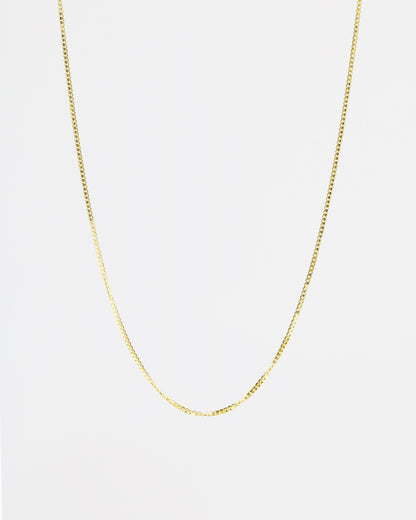 18k Gold Chain Necklace, Different styles (White/Rose/Yellow Gold)