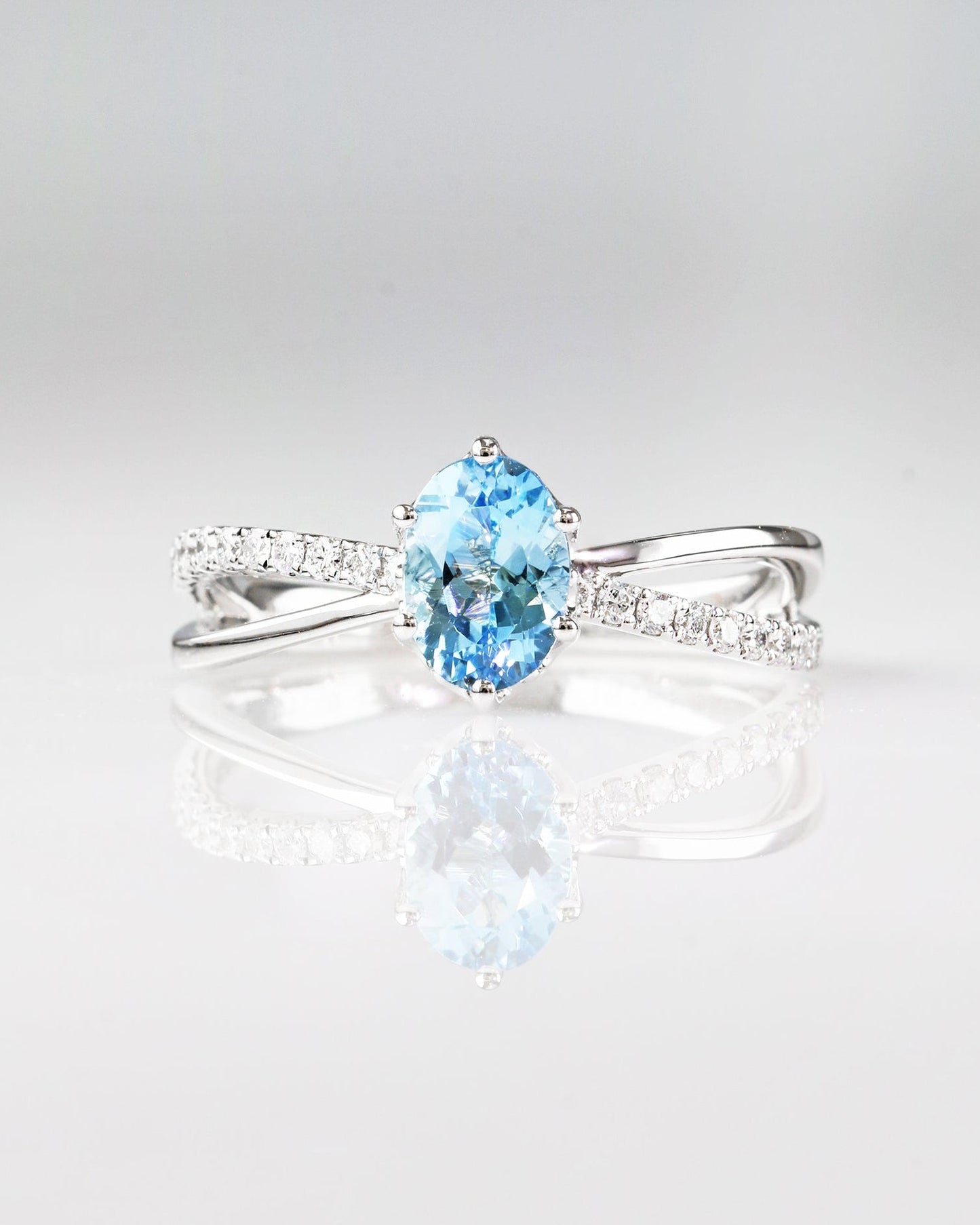 Irena Santa Maria Aquamarine with Certificate