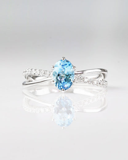 Irena Santa Maria Aquamarine with Certificate