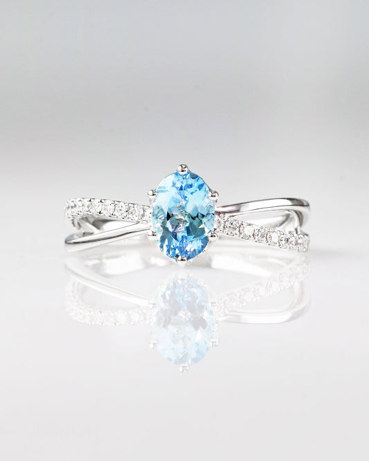 Irena Santa Maria Aquamarine with Certificate