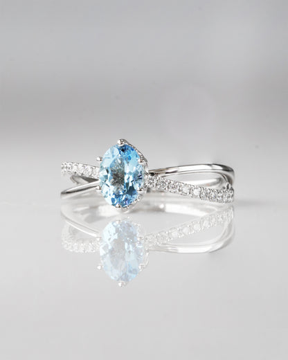 Irena Santa Maria Aquamarine with Certificate
