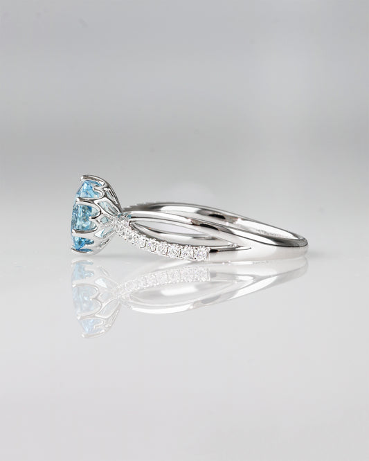 Irena Santa Maria Aquamarine with Certificate