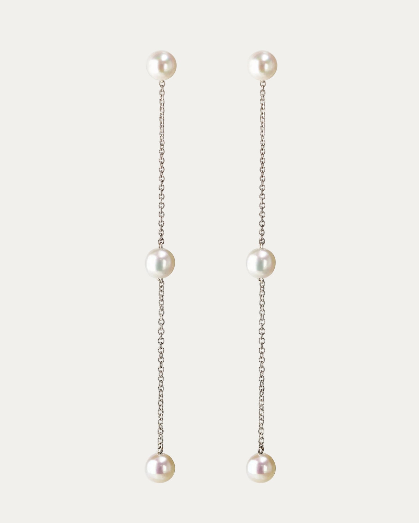 18k White Gold 4-4.5mm Japanese Akoya Pearl Dangle Earrings-Patrea Jewelry,珍珠耳環, 珍珠首飾, 輕奢首飾, Akoya 珍珠耳環, akoya pearl earring, akoya pearl jewelry hk, 尖沙咀 珠寶店,尖沙咀 訂造結婚戒指, Best jewelry store Tsim Sha Tsui, Tsim Sha Tsui pearl jewelry shop, jewelry showroom hk, 尖沙咀 珍珠 珠寶店,香港 珍珠 珠寶店, everyday pearl jewelry hk, OL 珍珠 珠寶, 時尚 珍珠 珠寶,南洋珍珠18K金首飾, 日常珍珠首飾, 珍珠 保養,輕婚紗首飾, 婚禮耳環,新娘首飾,婚戒推薦, bridal jewelry hk, 18k white gold minimalist bridal jewelry