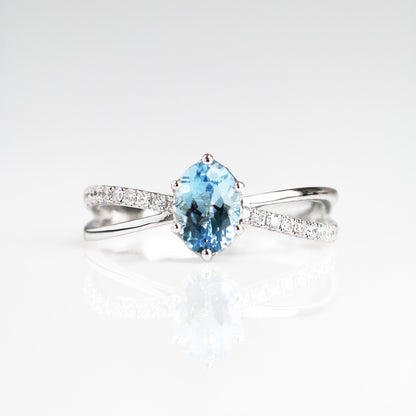 Irena Exceptional Santa Maria Aquamarine with Certificate