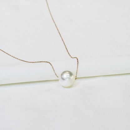 18k玫瑰金9.5-10mm日本Akoya珍珠頸鍊 18k Rose Gold 9.5-10mm Akoya Necklace
