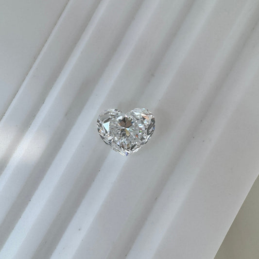 Heart-shaped Natural Diamond 2.01ct D VVS1 2ex None with GIA Certificate