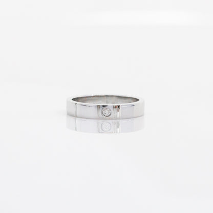 18k Gold Love Message Engraved Ring