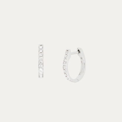 18k White Gold 0.27ct Diamond Huggie Earrings, Pair-Patrea Jewelry,結婚珠寶 香港,尖沙咀 鑽石珠寶店,香港 GIA鑽石專門店,尖沙咀 訂造結婚戒指, Best jewelry store Tsim Sha Tsui, Tsim Sha Tsui diamond jewelry shop, jewelry showroom hk,輕婚紗首飾, 婚禮耳環,新娘首飾,婚戒推薦, bridal jewelry hk, 18k white gold diamond jewelry,一 卡 鑽石 幾多 錢,買 求婚 戒指,一 卡 鑽石 多少 錢,求婚 戒指 預算,一 卡 鑽石 戒指 價錢,gia 證書,香港 鑽石, natural diamond ring hk, 天然鑽石戒指 香港,求婚 戒指 香港, 鑽戒 訂造, 求婚 一 卡