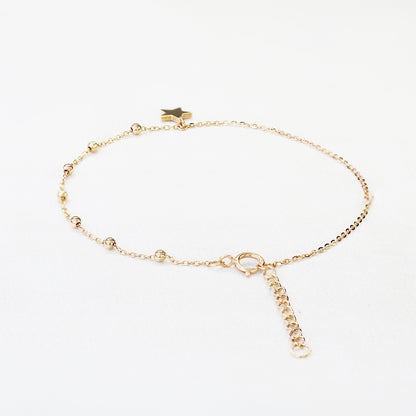 18k玫瑰金星星手鏈 18k Rose Gold Little Star Bracelet
