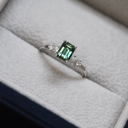 Nahele Teal Green Sapphire