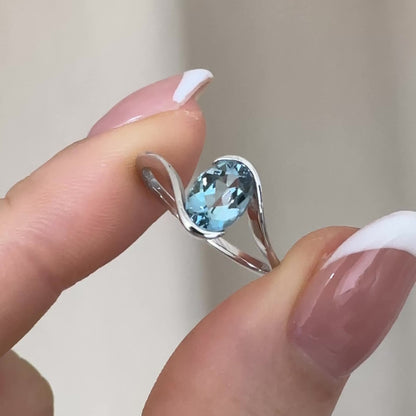 Alicia Exceptional Santa Maria Aquamarine with Certificate