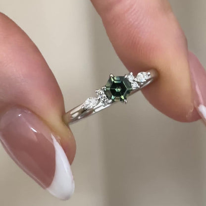 Tania Teal Sapphire