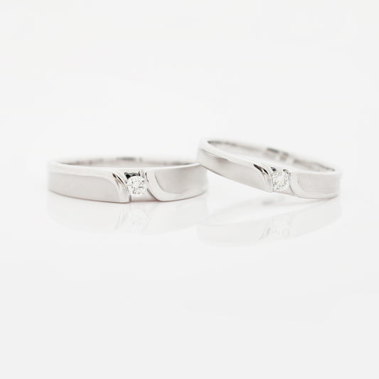 A Perfect Fit Wedding Rings 結婚對戒／情侶對戒