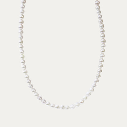 18k黃金Baby Akoya珍珠頸鍊 18k Yellow Gold Baby Akoya Necklace (Adjustable)